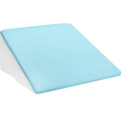 vidaXL Wedge Kussen Grijs 55 x 55 x 26 cm Traagschuim
