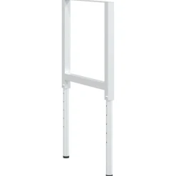 vidaXL Werkbankframes verstelbaar 2 st 55x(69-95,5) cm metaal grijs