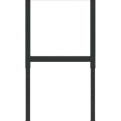 vidaXL Werkbankframes verstelbaar 2 st 55x(69-95,5) cm metaal zwart