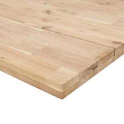 vidaXL Werkbank rechthoekig 100x60x83 cm massief acaciahout