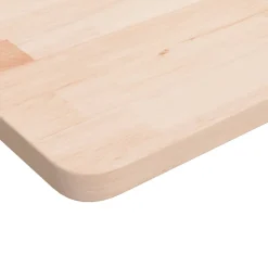 vidaXL Werkbank rechthoekig 100x60x81,5 cm massief eikenhout