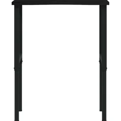 vidaXL Werkbank 80x60x(71,5-98) cm eikenhout donkerbruin