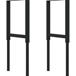vidaXL Werkbank 80x60x(71,5-98) cm eikenhout donkerbruin