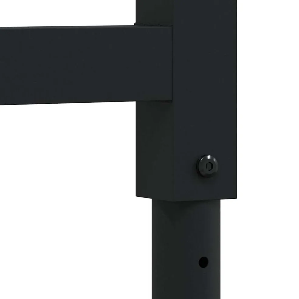 vidaXL Werkbank 80x60x(71,5-98) cm massief eikenhout