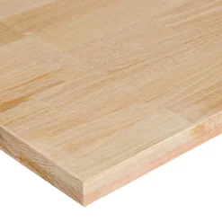 vidaXL Werkbank 100x60x81,5 cm massief eikenhout