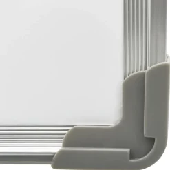 vidaXL Whiteboard magnetisch 50x35 cm staal wit