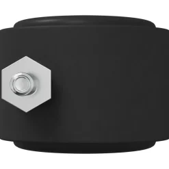 vidaXL Wielen 2 st Zwart 40,1 x 37,8 mm PP en IJzer