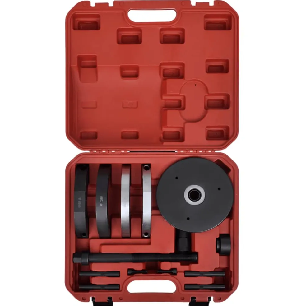 vidaXL Wielnaaflager gereedschapset 14 stuks 78 mm voor Ford, Mazda, Volvo