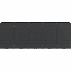 vidaXL Wieltjesbakopslag voor 5 bakken Antraciet 340 x 77,5 x 121,5 cm