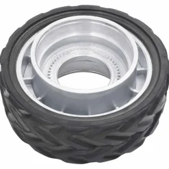 vidaXL Wiel voor neuswiel Ø19,5x10 cm massief aluminium en rubber