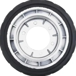 vidaXL Wiel voor neuswiel Ø19,5x10 cm massief aluminium en rubber