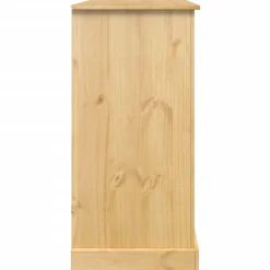 vidaXL Wijnkast Corona 107,5x51x105,5 cm massief grenenhout
