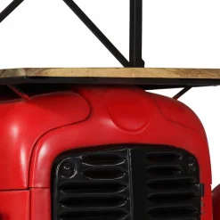 vidaXL Wijnkast tractor 49x31x172 cm massief mangohout