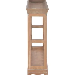 vidaXL Wijnkast 70x22,5x70,5 cm mdf bruin