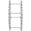 vidaXL Wijnrek Aluminium Zilver
