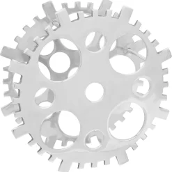 vidaXL Wijnrek Aluminium Zilver