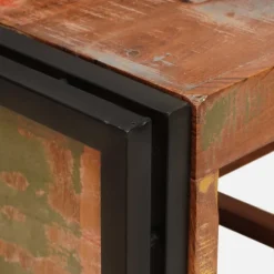 vidaXL Wijnrek Bruin 60 x 45 x 33 cm Massief gerecycled hout