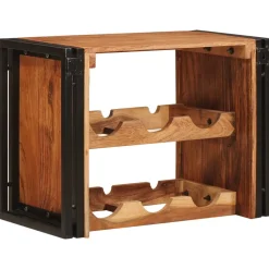 vidaXL Wijnrek Bruin 60 x 45 x 33 cm Massief Acaciahout
