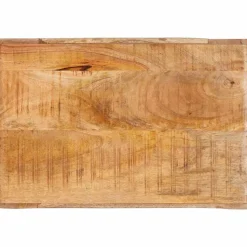 vidaXL Wijnrek met opslag Bruin 44 x 30 x 35 cm Massief Mango Hout
