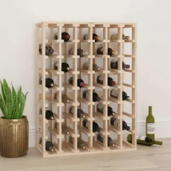 vidaXL Wijnrek 70x33x94 cm massief grenenhout bruin
