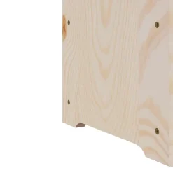 vidaXL Wijnrek 33x25x37 cm massief grenenhout