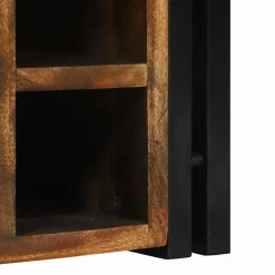 vidaXL Wijnrek 35 x 35 x 39 cm Massief Gerecycled Hout