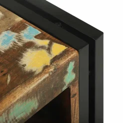 vidaXL Wijnrek 35 x 35 x 39 cm Massief Gerecycled Hout