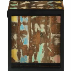 vidaXL Wijnrek 35 x 35 x 39 cm Massief Gerecycled Hout