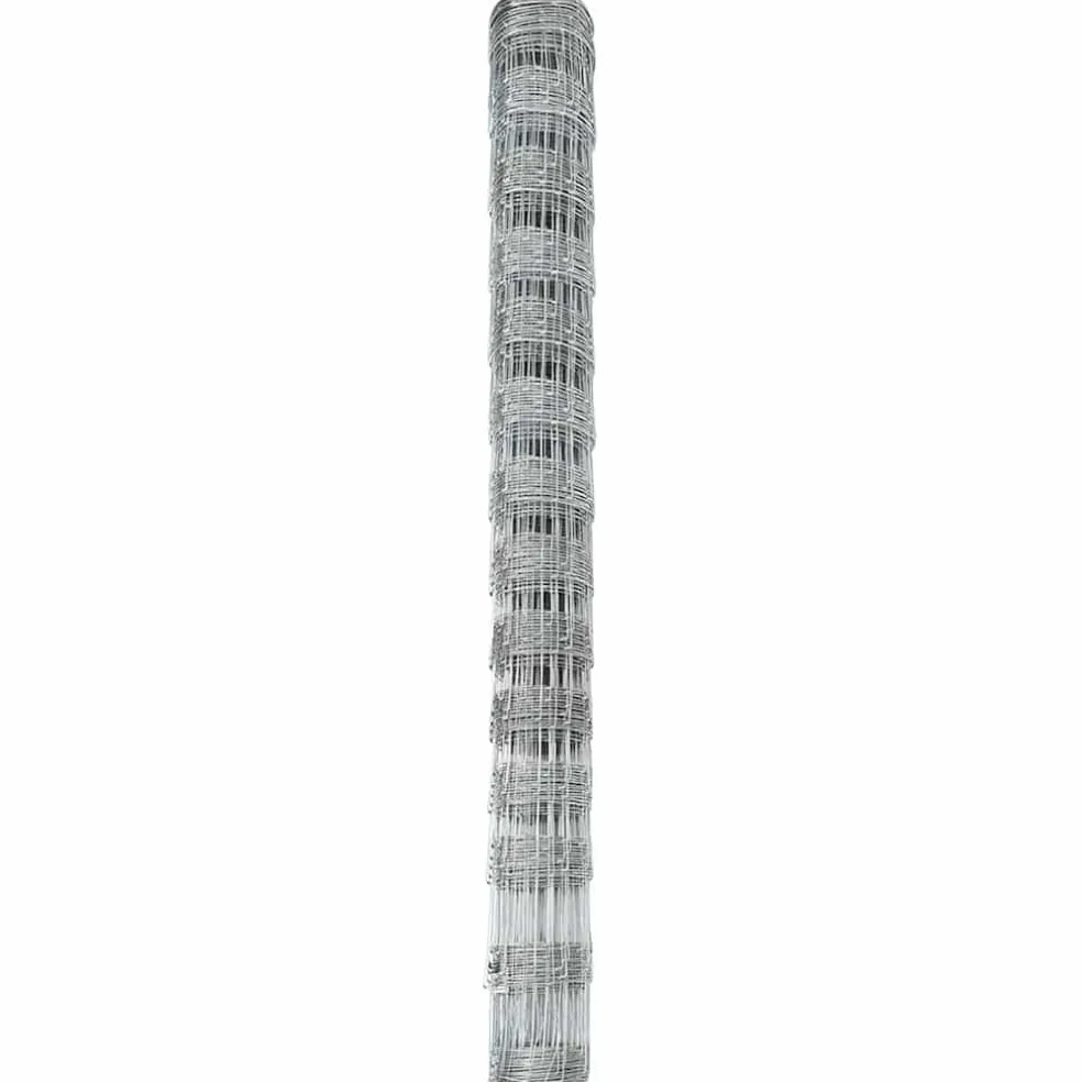 vidaXL Wilde Hek Warm Verzinkt 1000 x 140 x 0.18 cm IJzer