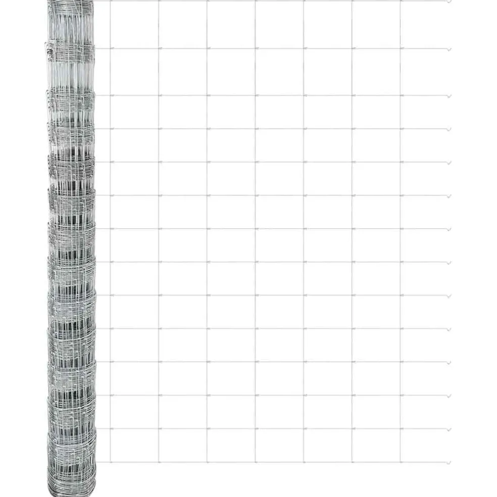 vidaXL Wilde Hek Warm Verzinkt 1000 x 140 x 0.18 cm IJzer
