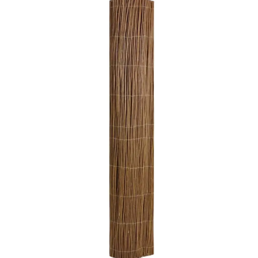 vidaXL Wilgen Schutting 120 x 300 cm Wilg Naturel