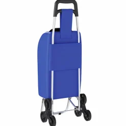 vidaXL Winkel trolley Blauw 39,5 x 33 x 93 cm Oxford stof