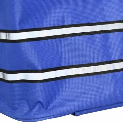 vidaXL Winkel trolley Blauw 36,5 x 46,5 x 100,5 cm Oxford stof