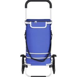 vidaXL Winkel trolley 1 Blauw 47 x 39 x 100,5 cm Oxford stof