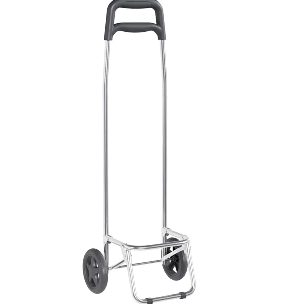 vidaXL Winkel trolley Grijs 35 x 28 x 92 cm Oxford stof