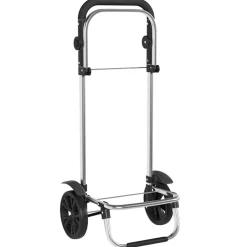 vidaXL Winkel trolley Zwart 36,5 x 46,5 x 100,5 cm Oxford stof