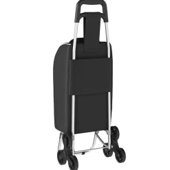 vidaXL Winkel trolley Zwart 39,5 x 33 x 93 cm Oxford stof