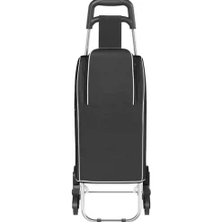 vidaXL Winkel trolley Zwart 39,5 x 33 x 93 cm Oxford stof