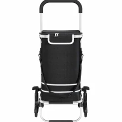 vidaXL Winkel trolley 1 Zwart 47 x 39 x 100,5 cm Oxford stof