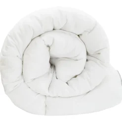 vidaXL Winter Dekbed Wit 135 x 200 cm Bamboe