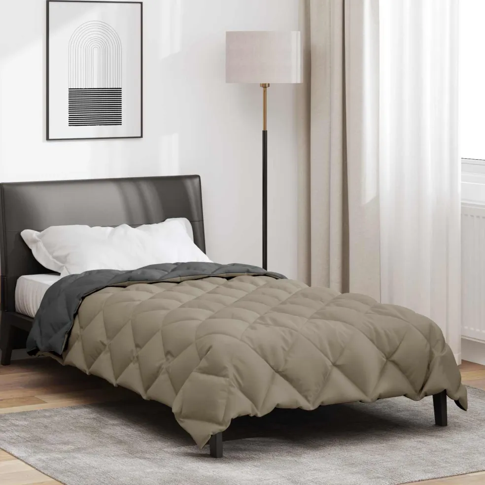 vidaXL Winter Dekbed 135 x 200 cm 450 gsm Microfiber (100% polyester)