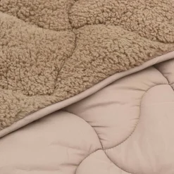 vidaXL Winter Dekbed 135 x 200 cm Winter Taupe Ademend