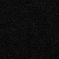 vidaXL Woonkamer Bank Zwart 250 x 77 x 76 cm Polyester