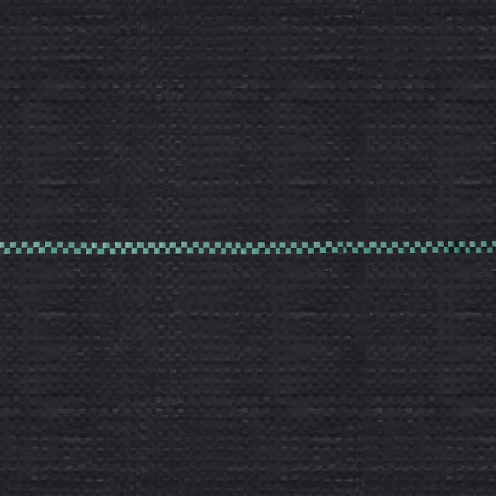 vidaXL Worteldoek 1x10 m PP zwart
