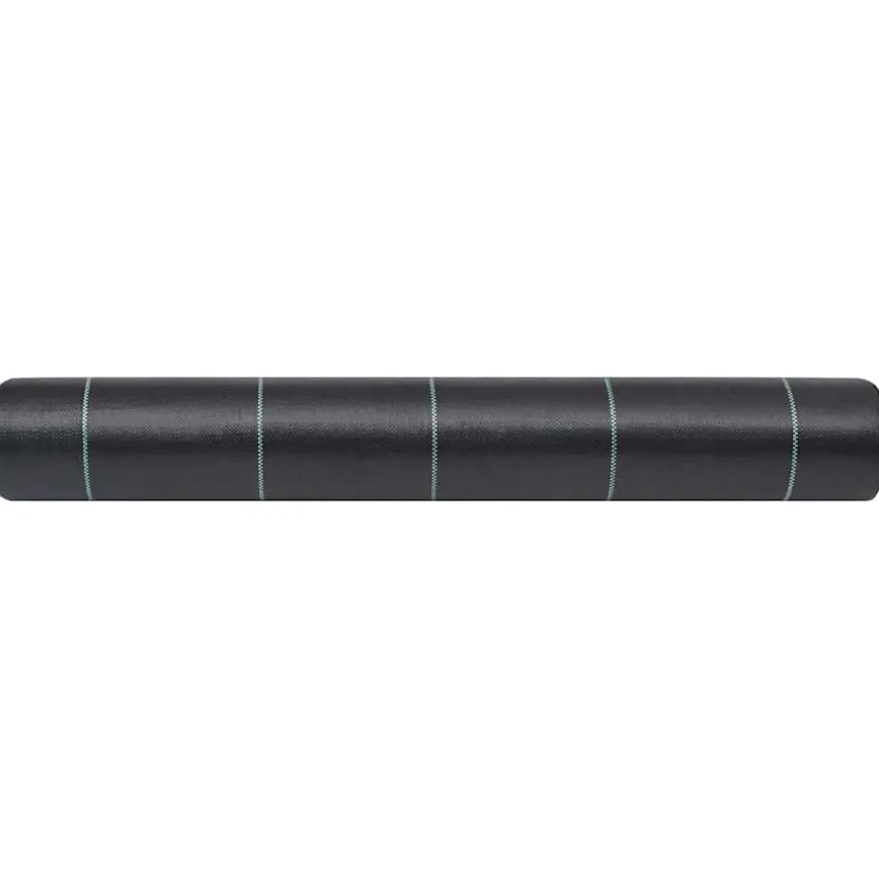 vidaXL Worteldoek 1x10 m PP zwart