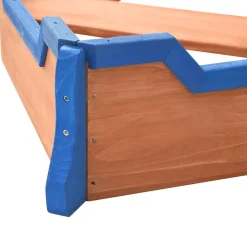 vidaXL Zandbak piratenschip 190x94,5x101 cm vurenhout