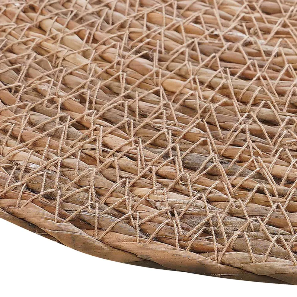 vidaXL Zeegroene placemats 4 st Naturel 100% Zeegras