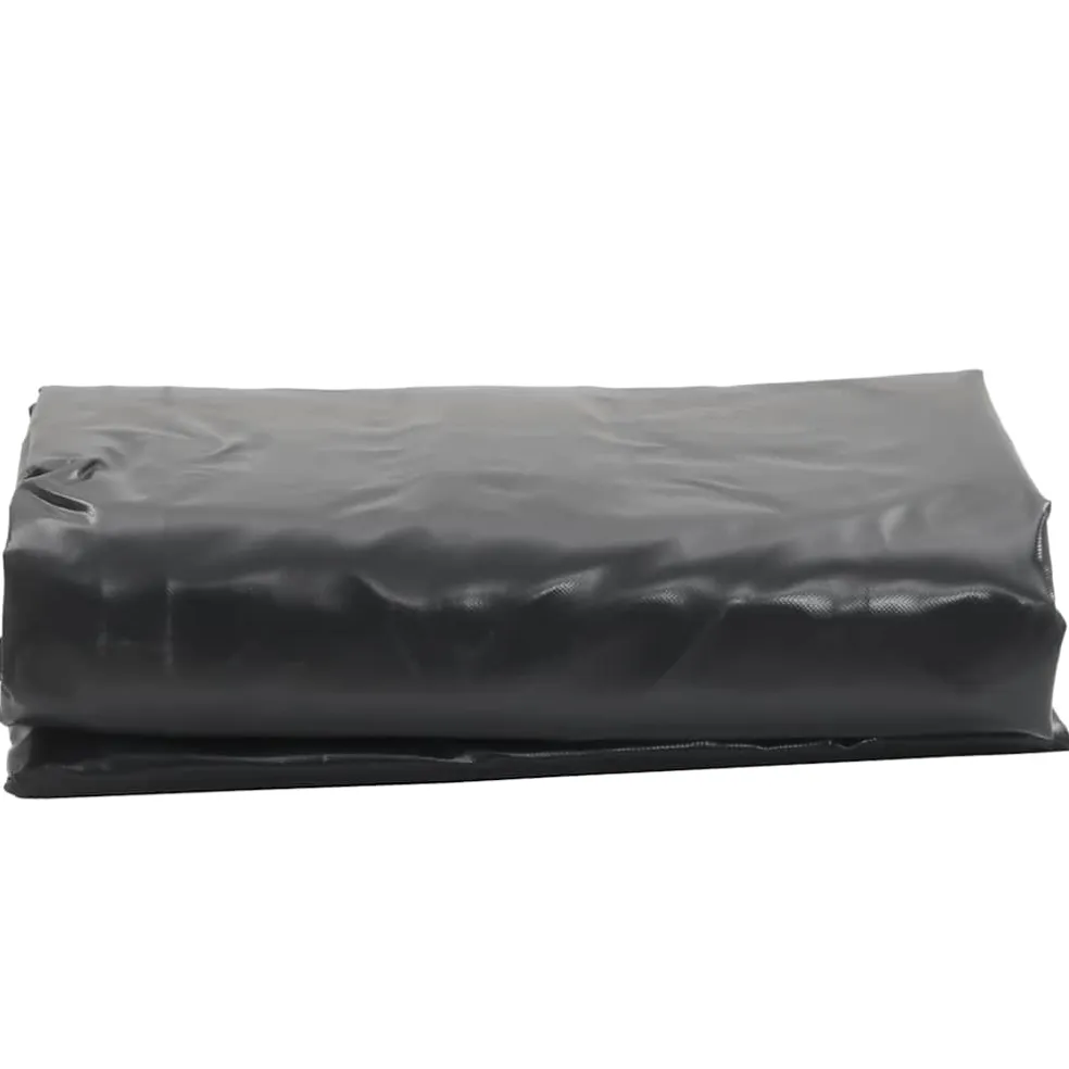 vidaXL Zeil 650g / m² Antraciet 2 x 3 m Canvas met PVC-coating