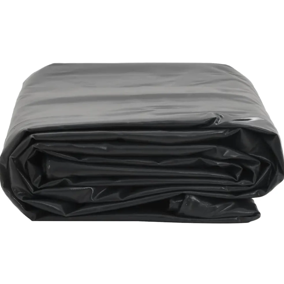 vidaXL Zeil 650g / m² Antraciet 2 x 3 m Canvas met PVC-coating