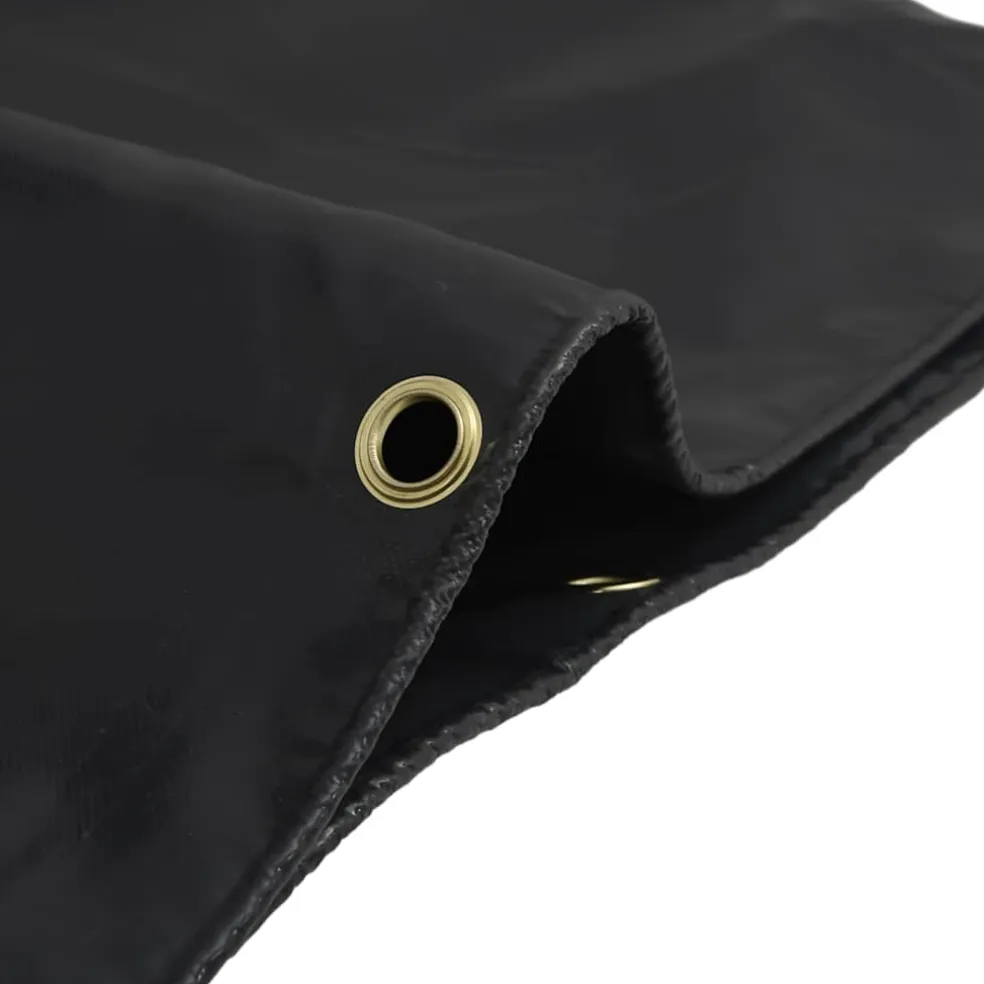 vidaXL Zeil 650g / m² Antraciet 2 x 3 m Canvas met PVC-coating